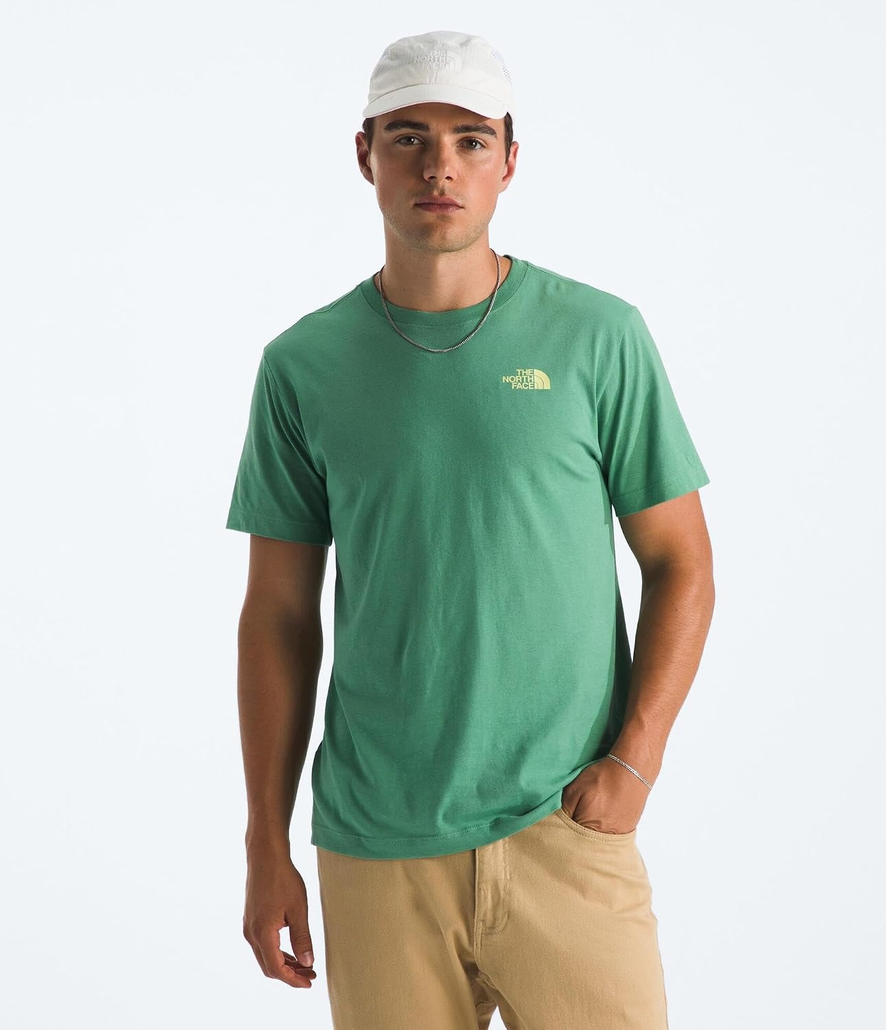 image:imageThe North Face Mens Explore Postcard Regular ShortSleeveDimmed Algae