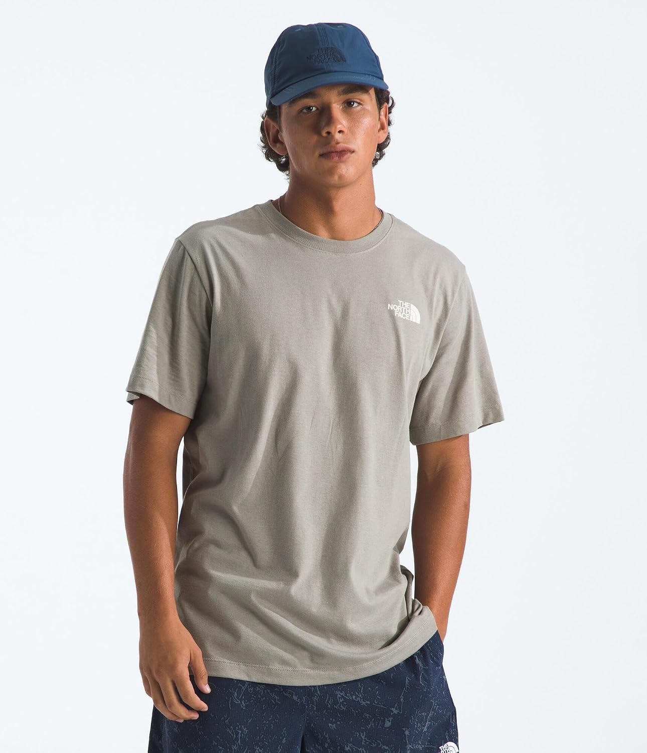 image:imageThe North Face Mens Explore Postcard Regular ShortSleeveStone Slab