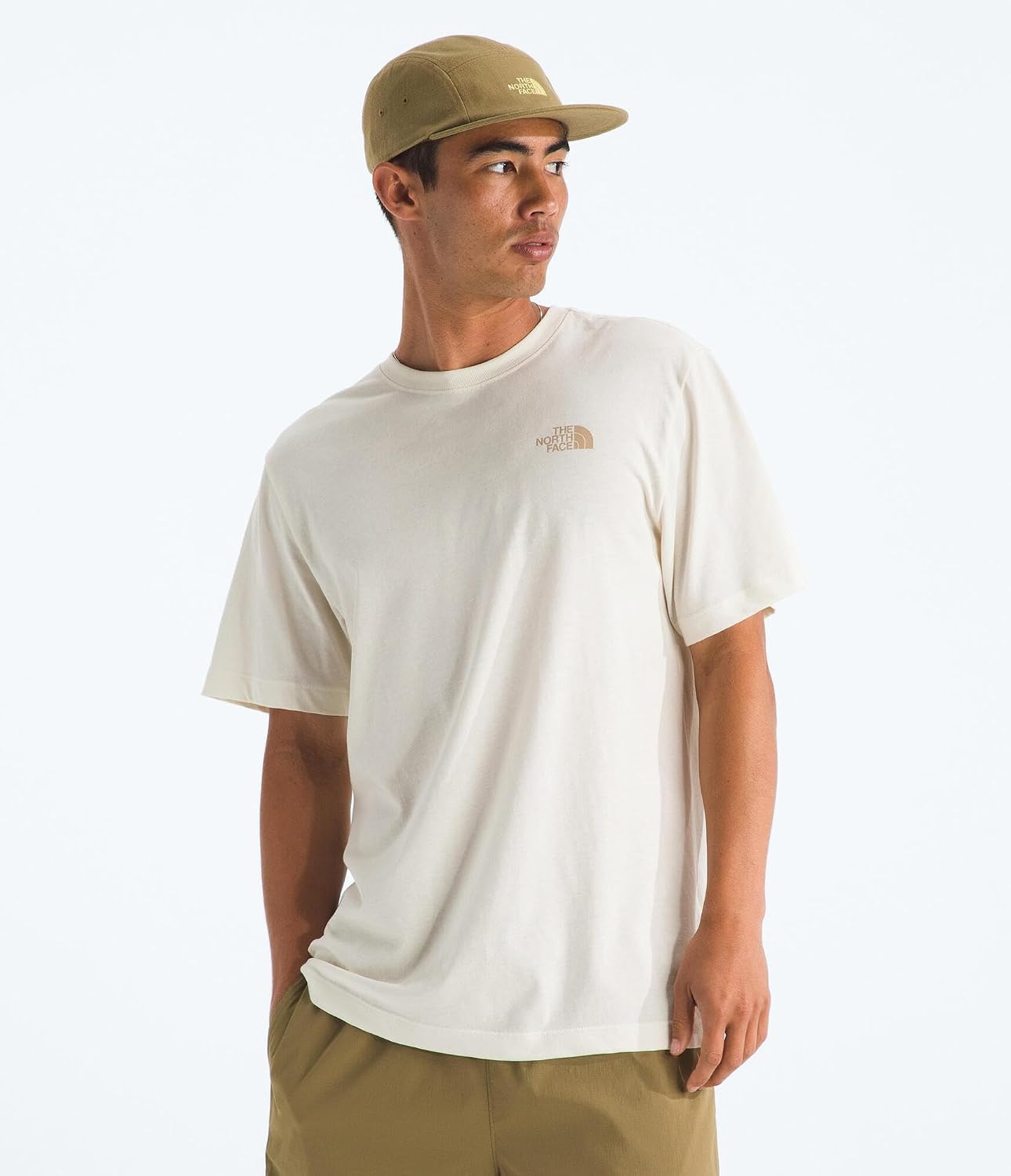 image:imageThe North Face Mens Explore Postcard Regular ShortSleeveWhite Dune