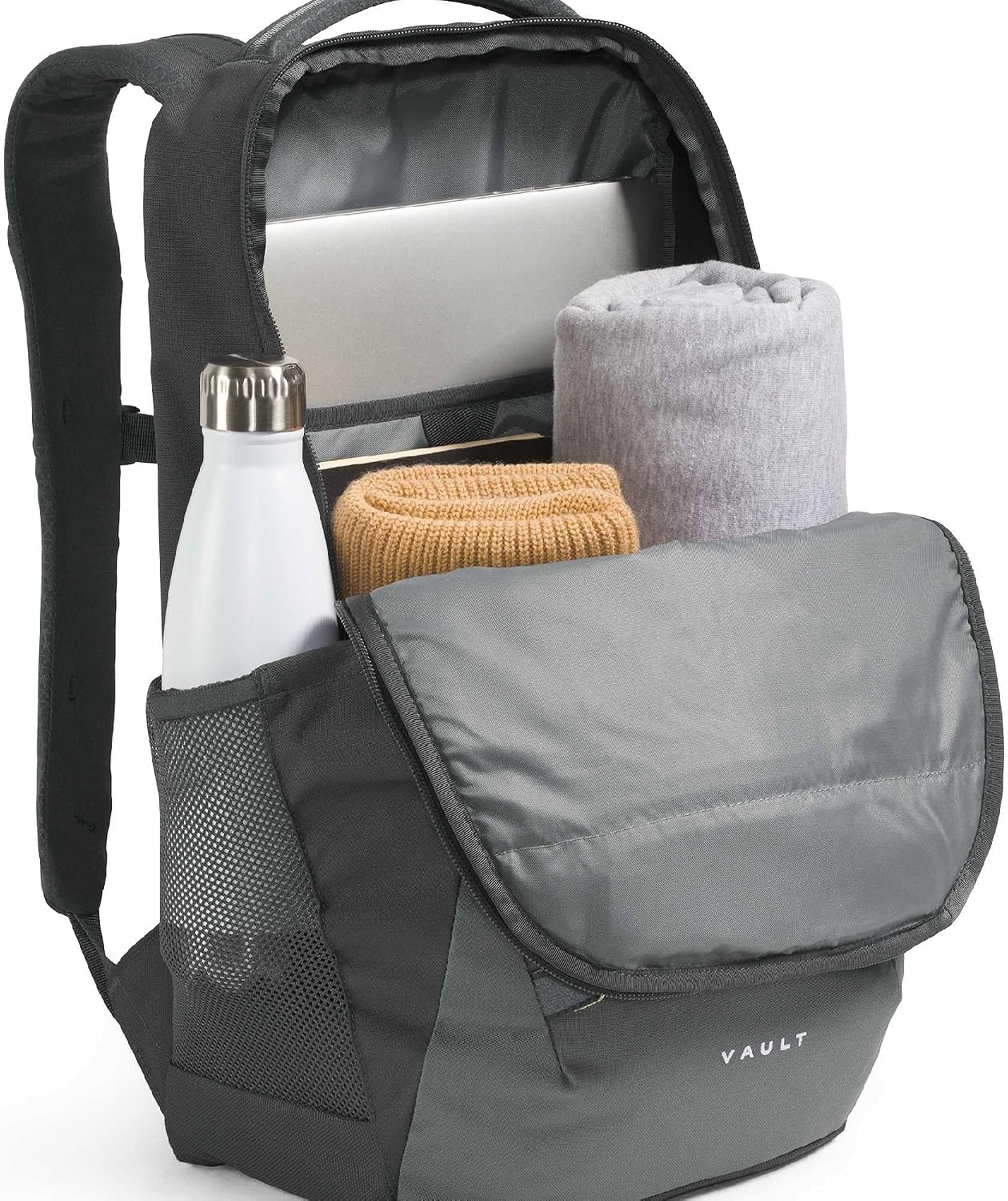 image:imageThe North Face Vault Everyday Laptop Backpack Commuter Travel Bag WaterRepellent Finish Spacious Compartment Pacific TealTNF Black One SizeAnthracite Grey