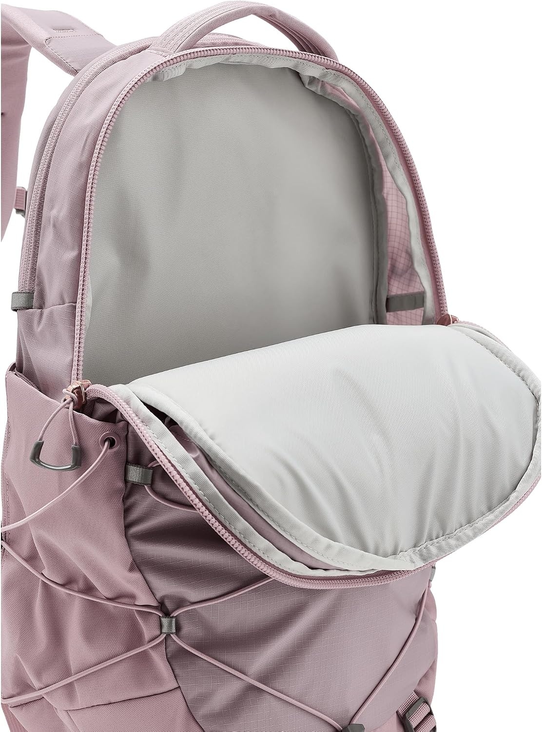 image:imageThe North Face Vault Everyday Laptop Backpack Commuter Travel Bag WaterRepellent Finish Spacious Compartment Pacific TealTNF Black One SizeMetal PinkBurnt Coral Metallic