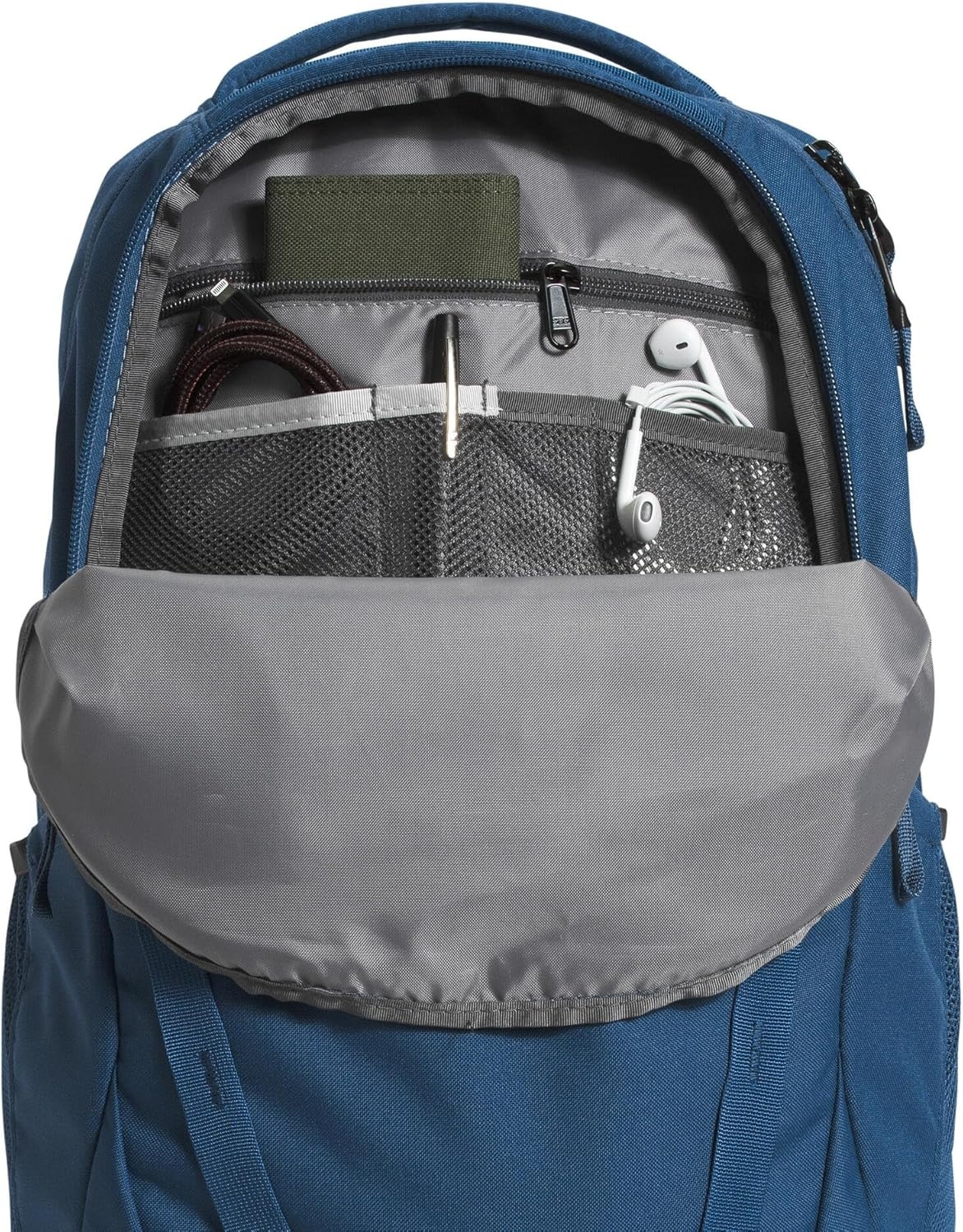 image:imageThe North Face Vault Everyday Laptop Backpack Commuter Travel Bag WaterRepellent Finish Spacious Compartment Pacific TealTNF Black One SizeShady BlueTnf Whitenpf