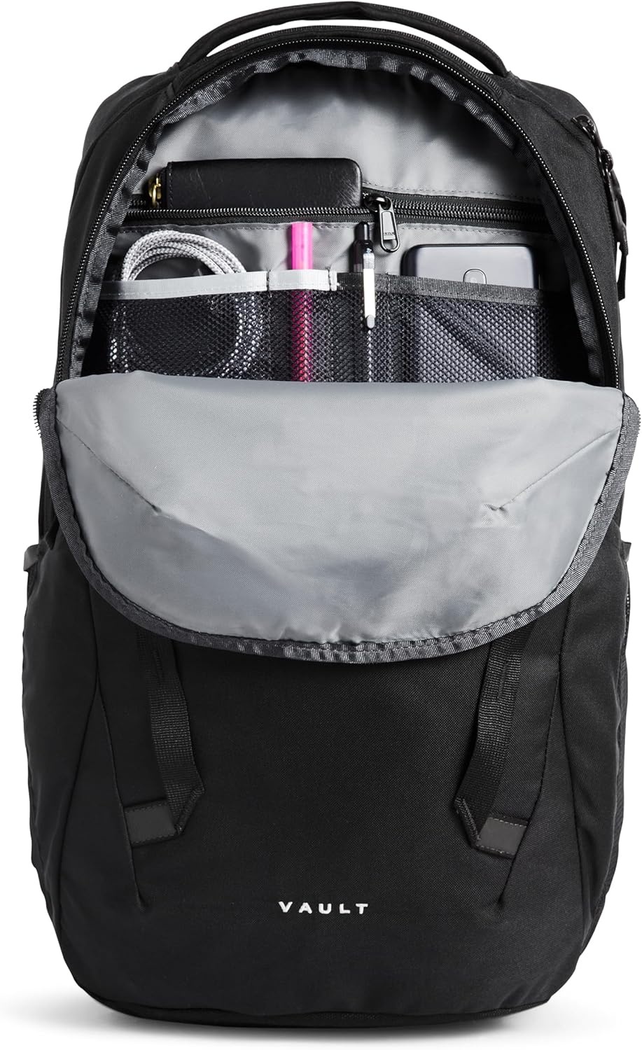 image:imageThe North Face Vault Everyday Laptop Backpack Commuter Travel Bag WaterRepellent Finish Spacious Compartment Pacific TealTNF Black One SizeTnf Blacknpf