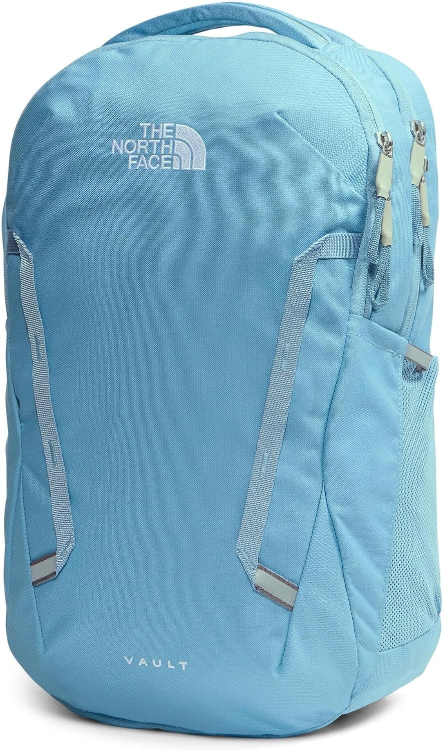 image:imageThe North Face Womens Vault Everyday Laptop Backpack Commuter Travel Bag WaterRepellent Spacious Main Compartment Metal Pink One SizePale Teal