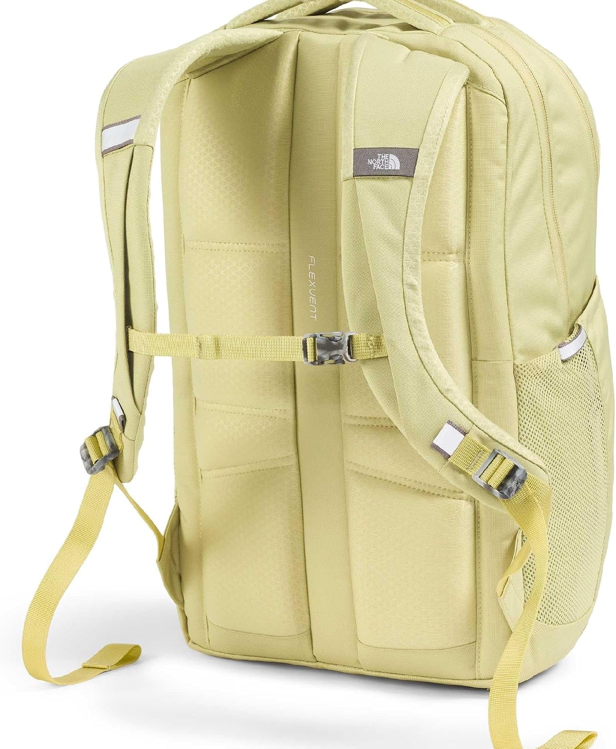 image:imageThe North Face Womens Vault Everyday Laptop Backpack Commuter Travel Bag WaterRepellent Spacious Main Compartment Metal Pink One SizePearLemon Mist