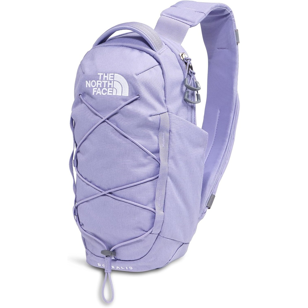 image:imageTHE NORTH FACE Borealis SIing Bag  Crossbody Adjustable Strap Water Repellent Finish Multiple Compartments Tablet SleevePale Plum Light HeatherPale Plum