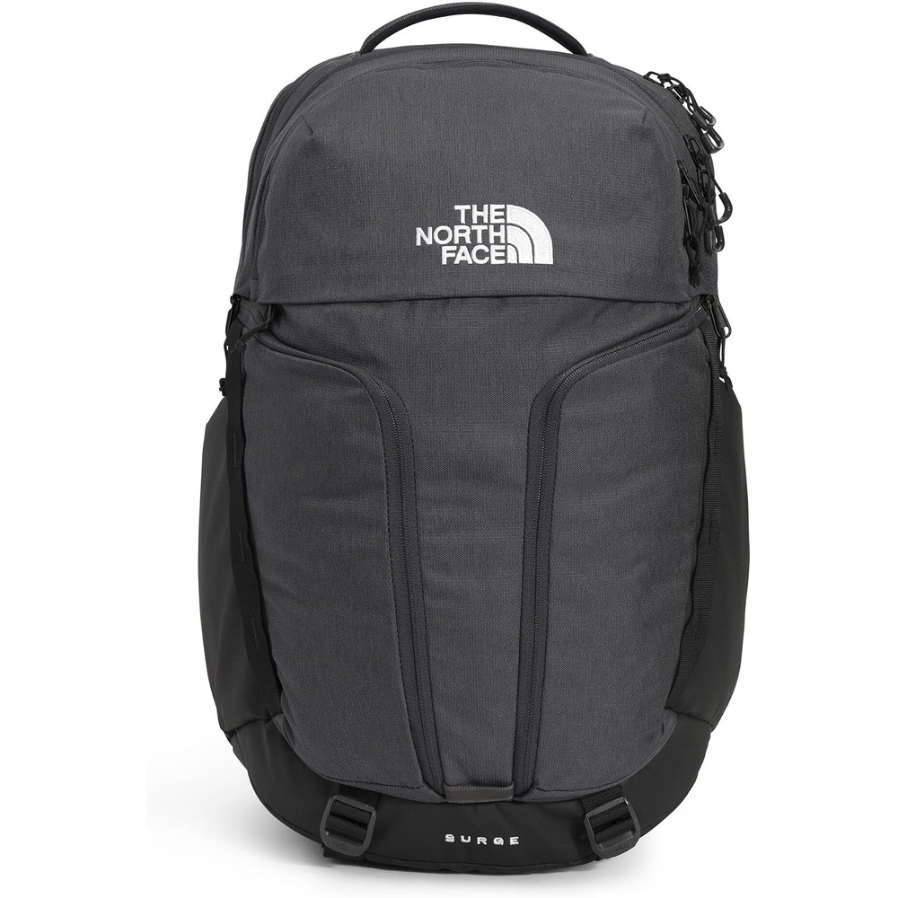image:imageTHE NORTH FACE Surge Commuter Laptop Backpack  Daypack With Water Repellent Finish 16 Laptop Sleeve Reflective DetailsAsphalt Grey Light HeatherTnf Blacknpf