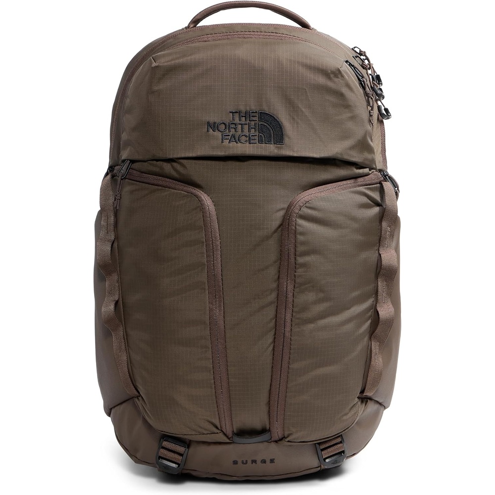 image:imageTHE NORTH FACE Surge Commuter Laptop Backpack Daypack With Water Repellent Finish 16 Laptop Sleeve Reflective DetailsSmokey Brown
