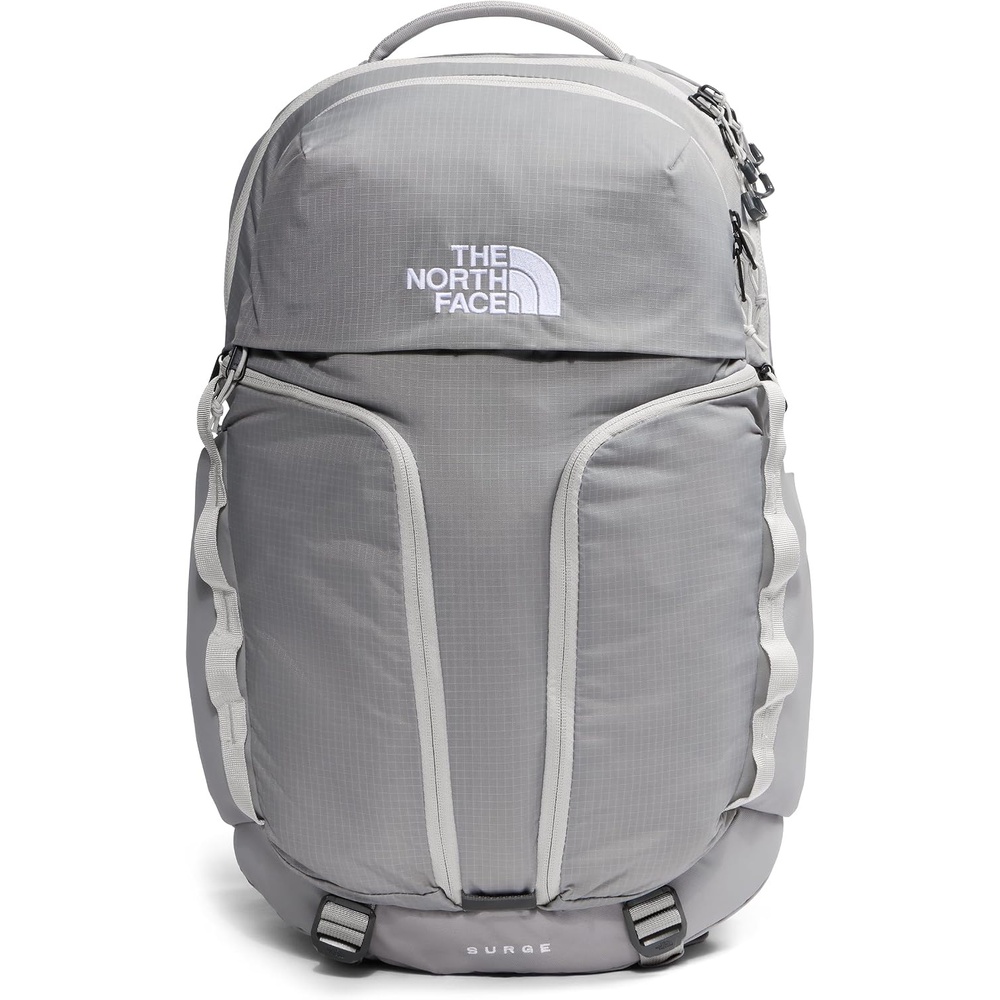 image:imageTHE NORTH FACE Surge Commuter Laptop Backpack Daypack With Water Repellent Finish 16 Laptop Sleeve Reflective DetailsStone SlabCumulus Cloud