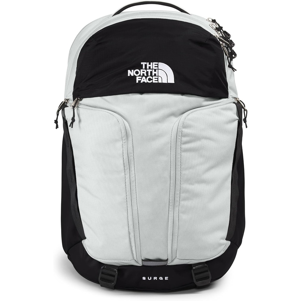 image:imageTHE NORTH FACE Surge Commuter Laptop Backpack Daypack With Water Repellent Finish 16 Laptop Sleeve Reflective DetailsTin Grey Dark HeatherTnf Blacknpf