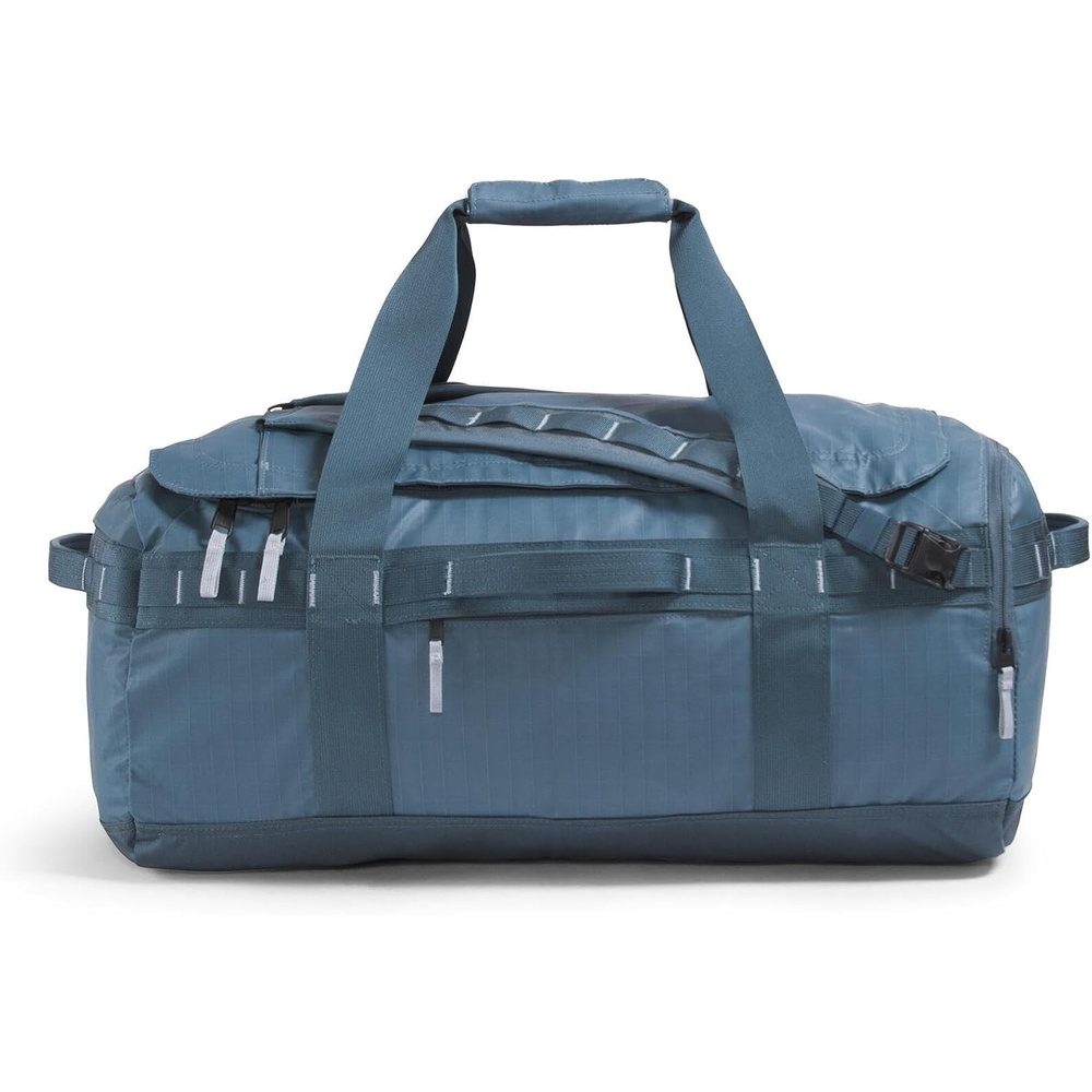 image:imageTHE North FACE Mens Base Camp Voyager 62L DuffelGranite GreyFrost Grey