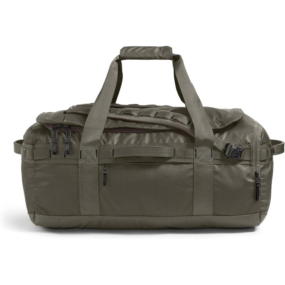 image:imageTHE North FACE Mens Base Camp Voyager 62L DuffelNew Taupe GreenTNF BlackNPF