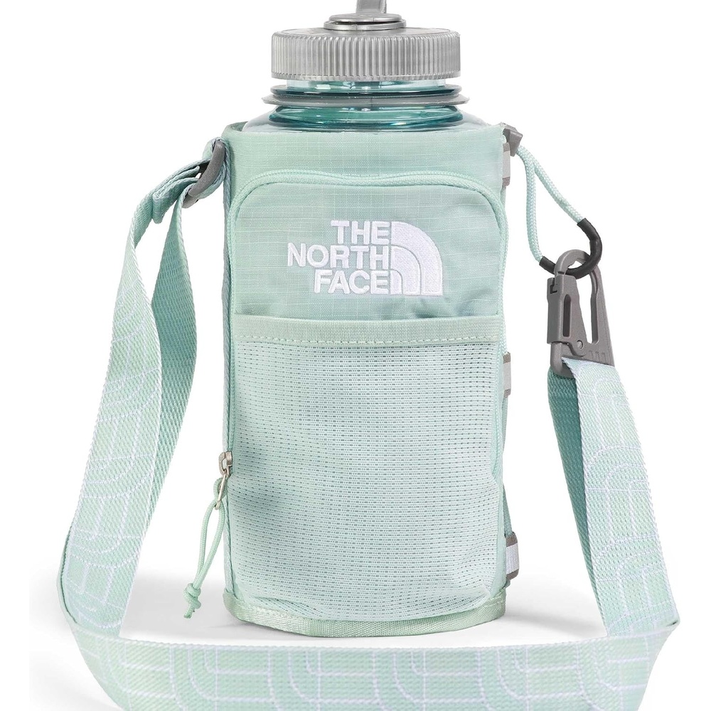 image:imageThe North Face Borealis Water Bottle Holder Adjustable Strap WaterRepellent Finish External Pocket with Key Hook Pale Plum Light HeatherPale Plum One SizeOpal Frost