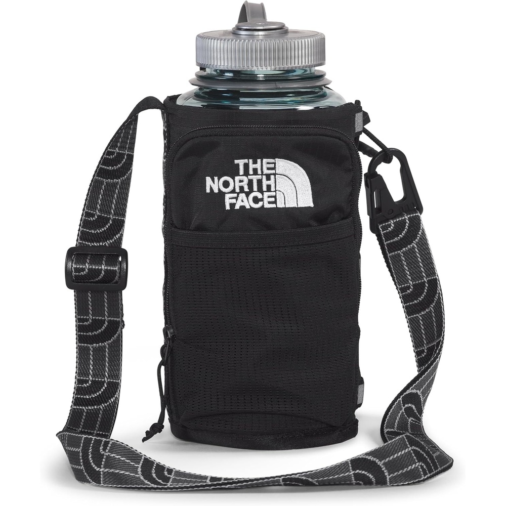 image:imageThe North Face Borealis Water Bottle Holder  Adjustable Strap WaterRepellent Finish External Pocket with Key Hook Pale Plum Light HeatherPale Plum One SizeTNF BlackTNF BlackNPF