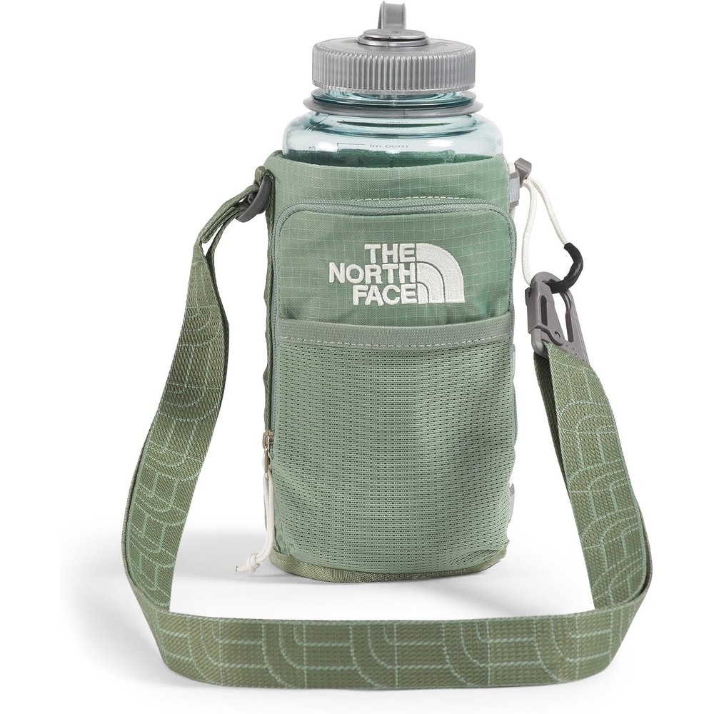 image:imageThe North Face Borealis Water Bottle Holder Adjustable Strap WaterRepellent Finish External Pocket with Key Hook Pale Plum Light HeatherPale Plum One SizeSlate MossBark Mist