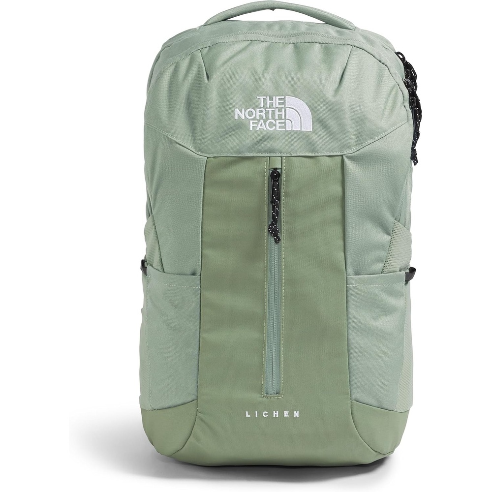 image:imageThe North Face Lichen Daypack Everyday Commuter Backpack Laptop Sleeve Water Bottle Pockets Center Front Pouch Pacific TealTNF Black One SizeBark MistSlate Moss