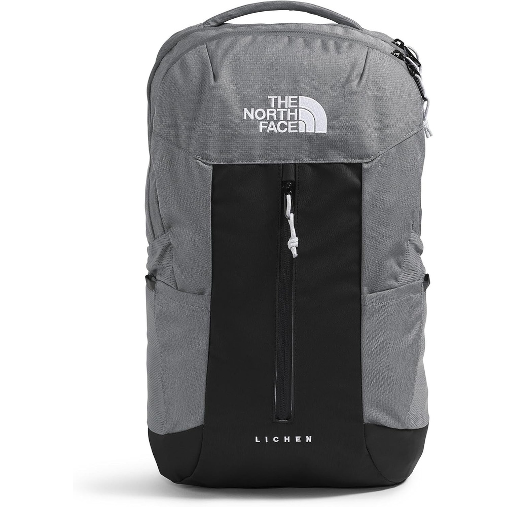 image:imageThe North Face Lichen Daypack Everyday Commuter Backpack Laptop Sleeve Water Bottle Pockets Center Front Pouch Pacific TealTNF Black One SizeSmoked Pearl Dark HeatherTnf Black