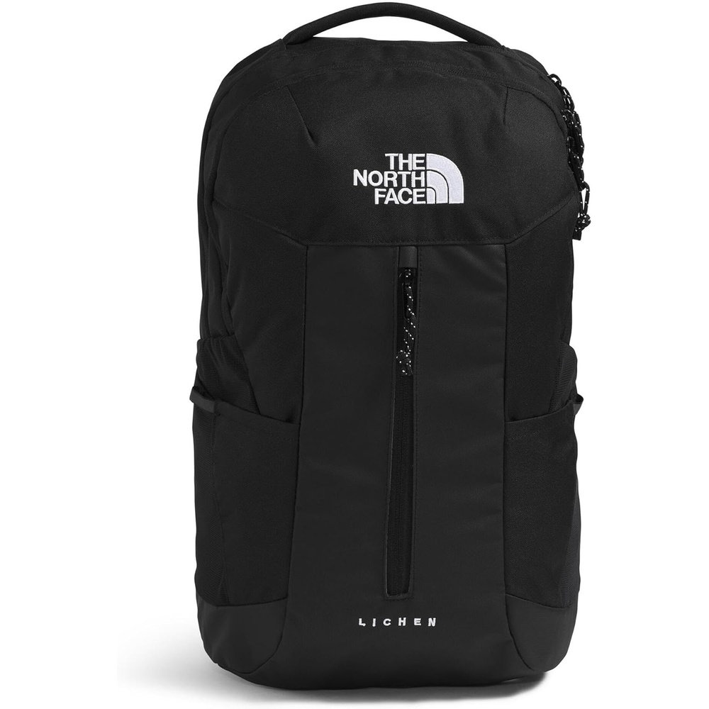 image:imageThe North Face Lichen Daypack Everyday Commuter Backpack Laptop Sleeve Water Bottle Pockets Center Front Pouch Pacific TealTNF Black One SizeTnf BlackTnf White