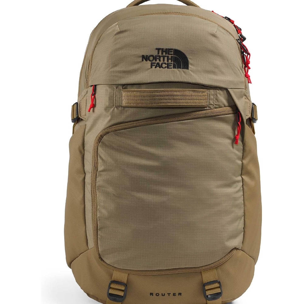 image:imageThe North Face Womens Recon Everyday Laptop Backpack  Commuter Travel Bag 18 Laptop Sleeve WaterRepellent Pale Plum Light HeatherPale Plum One SizeCedarLava Red