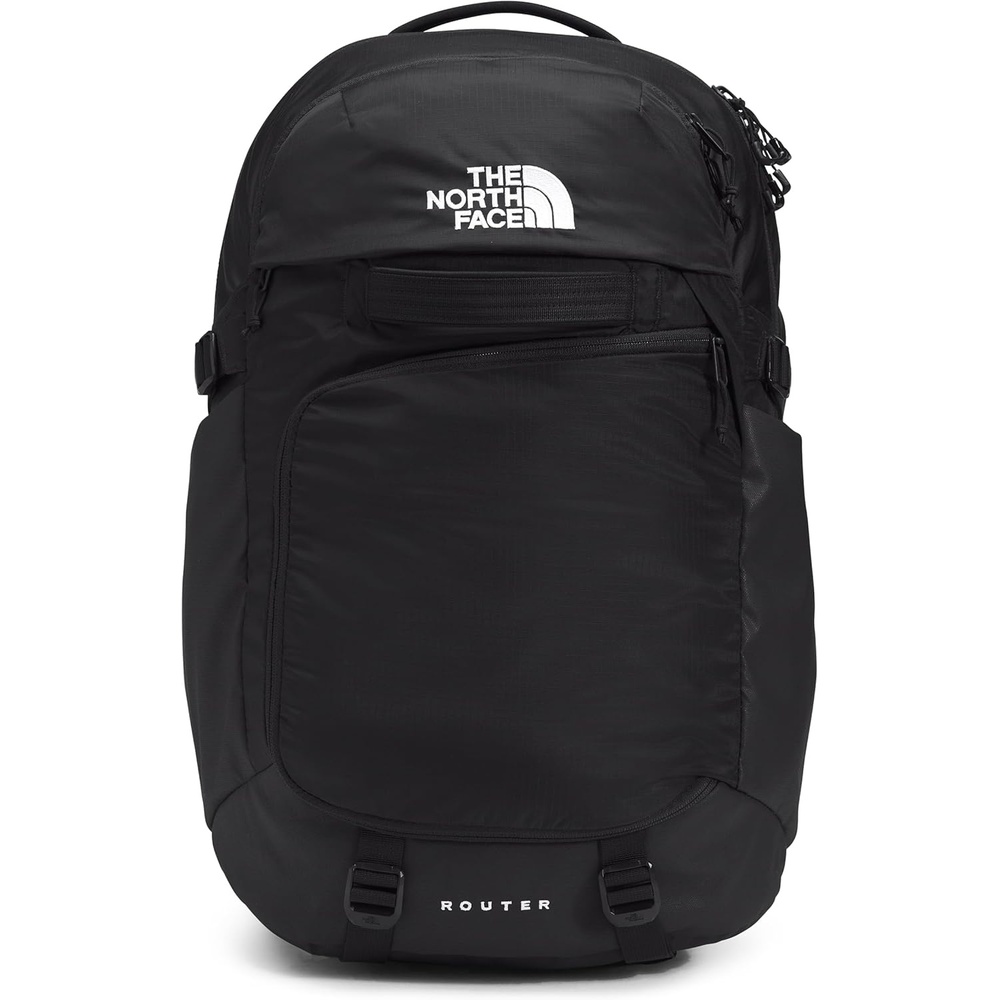 image:imageThe North Face Womens Recon Everyday Laptop Backpack  Commuter Travel Bag 18 Laptop Sleeve WaterRepellent Pale Plum Light HeatherPale Plum One SizeTnf BlackTnf Black
