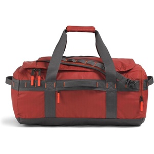 THE North FACE Men’s Base Camp Voyager 62L Duffel(Iron Clay/Anthracite Grey/Lava Red)
