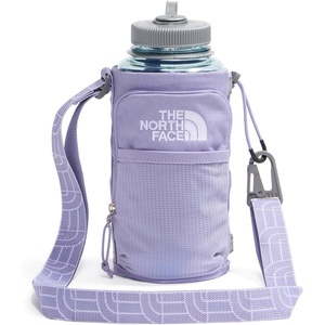 The North Face Borealis Water Bottle Holder – Adjustable Strap, Water-Repellent Finish, External Pocket with Key Hook, Pale Plum Light Heather/Pale Plum, One Size(Pale Plum Light Heather/Pale Plum)