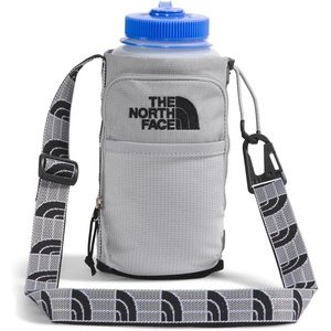 The North Face Borealis Water Bottle Holder – Adjustable Strap, Water-Repellent Finish, External Pocket with Key Hook, Pale Plum Light Heather/Pale Plum, One Size(Meld Grey Dark Heather/Tnf Black-npf)
