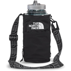 The North Face Borealis Water Bottle Holder – Adjustable Strap, Water-Repellent Finish, External Pocket with Key Hook, Pale Plum Light Heather/Pale Plum, One Size(TNF Black/TNF Black-NPF)
