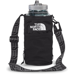 The North Face Borealis Water Bottle Holder – Adjustable Strap, Water-Repellent Finish, External Pocket with Key Hook, Pale Plum Light Heather/Pale Plum, One Size(Tnf Black/Tnf Black)