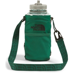 The North Face Borealis Water Bottle Holder – Adjustable Strap, Water-Repellent Finish, External Pocket with Key Hook, Pale Plum Light Heather/Pale Plum, One Size(Evergreen/Hunter Green)