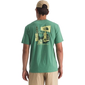 The North Face Men’s Seasonal Graphic Short-Sleeve(Dimmed Algae – Ideal Day)