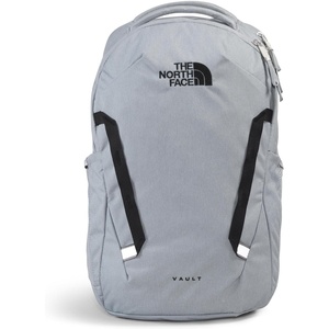 The North Face Vault Everyday Laptop Backpack – Commuter Travel Bag, Water-Repellent Finish, Spacious Compartment, Pacific Teal/TNF Black, One Size(Mid Grey Dark Heather/Tnf Black-npf)