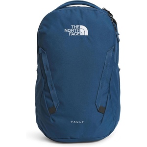 The North Face Vault Everyday Laptop Backpack – Commuter Travel Bag, Water-Repellent Finish, Spacious Compartment, Pacific Teal/TNF Black, One Size(Shady Blue/Tnf White-npf)