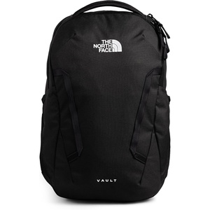 The North Face Women’s Vault Everyday Laptop Backpack – Commuter Travel Bag, Water-Repellent, Spacious Main Compartment, Metal Pink, One Size(Tnf Black-npf)